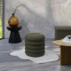 Εικόνα της Σκαμπό Home Deco Factory Atom με Αποθηκευτικό Χώρο 37x42cm Khaki HD0427