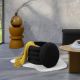 Εικόνα της Σκαμπό Home Deco Factory Atom με Αποθηκευτικό Χώρο 37x42cm Black HD0426