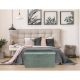 Εικόνα της Σκαμπό Home Deco Factory Giulia Πτυσσόμενο με Αποθηκευτικό Χώρο 77x38x38cm Blue HD6815