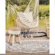 Εικόνα της Σκαμπό Home Deco Factory Ξύλινο 30x30x43cm Beige HD6568