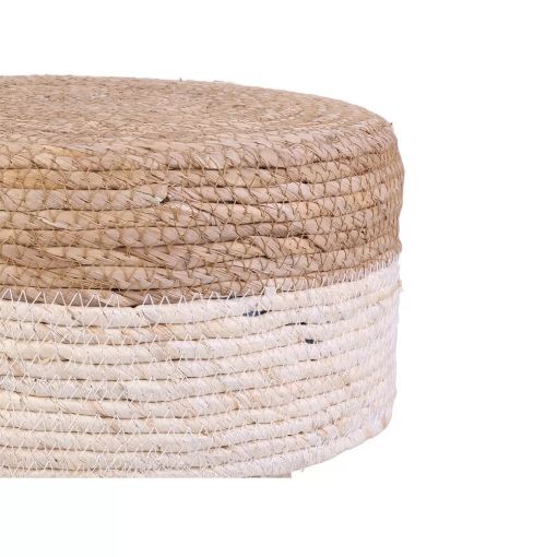 Εικόνα της Σκαμπό Home Deco Factory Ξύλινο 30x30x43cm Beige HD6568