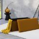 Εικόνα της Σκαμπό Home Deco Factory Atom Πτυσσόμενο με Αποθηκευτικό Χώρο 76x38x38cm Yellow HD0468