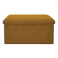 Εικόνα της Σκαμπό Home Deco Factory Atom Πτυσσόμενο με Αποθηκευτικό Χώρο 76x38x38cm Yellow HD0468