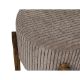 Εικόνα της Σκαμπό Home Deco Factory Scott 35.5x35x35cm Τaupe HD0335