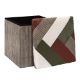 Εικόνα της Σκαμπό Home Deco Factory Scott Πτυσσόμενο με Αποθηκευτικό Χώρο 38x38x38cm Multicolor HD0550