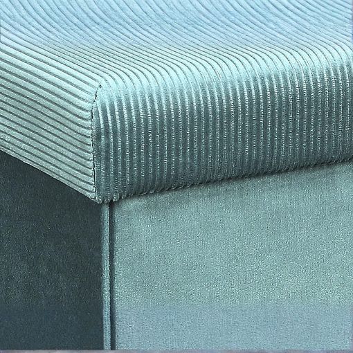 Εικόνα της Σκαμπό Home Deco Factory Giulia Πτυσσόμενο με Αποθηκευτικό Χώρο 38x38x38cm Blue HD6811