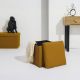 Εικόνα της Σκαμπό Home Deco Factory Atom Πτυσσόμενο με Αποθηκευτικό Χώρο 38x38x38cm Yellow HD0505