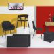 Εικόνα της Σκαμπό Home Deco Factory Atom Πτυσσόμενο με Αποθηκευτικό Χώρο 38x38x38cm Black HD0506