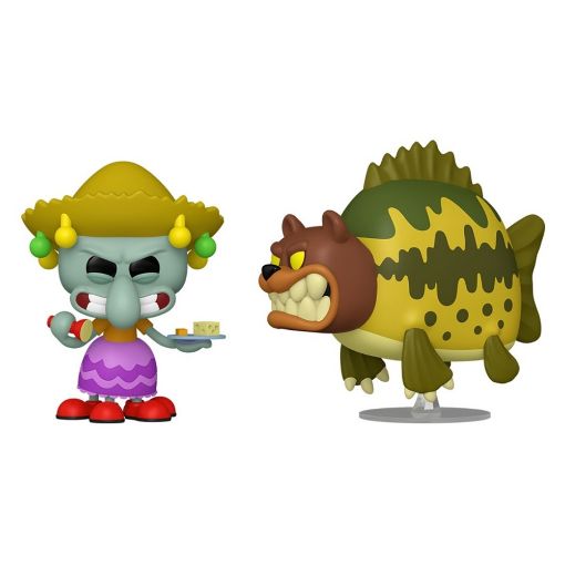 Εικόνα της Funko Pop! Animation: Spongebob Squarepants - Squidward & Sea Bear 2-Pack