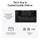 Εικόνα της Πληκτρολόγιο Keychron K2 Ultra 8K Wireless Custom 75% RGB Hot-Swappable Apex Red Switches Black (US) K2U-J1