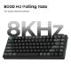 Εικόνα της Πληκτρολόγιο Keychron K2 Ultra 8K Wireless Custom 75% RGB Hot-Swappable Apex Red Switches Black (US) K2U-J1