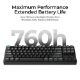 Εικόνα της Πληκτρολόγιο Keychron K8 Ultra 8K Wireless Custom TKL RGB Hot-Swappable Apex Red Switches (US) Black K8U-J1