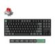 Εικόνα της Πληκτρολόγιο Keychron K8 Ultra 8K Wireless Custom TKL RGB Hot-Swappable Apex Red Switches (US) Black K8U-J1