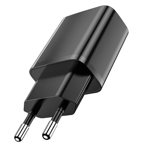 Εικόνα της Φορτιστής Lamtech USB-A 10.5W Black LAM022155