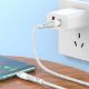 Εικόνα της Καλώδιο Lamtech USB-C Male to USB-C Male 2m Braided White LAM023633