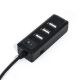 Εικόνα της USB Hub Lamtech 4-Port USB-A Black LAM021479