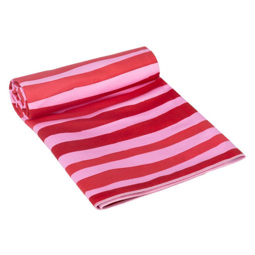 Εικόνα της Πετσέτα Θαλάσσης Estia Microfiber με Τσαντάκι 90x180 cm Viva Stripe 01-44565