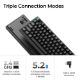 Εικόνα της Πληκτρολόγιο Keychron K8 Ultra 8K Wireless Custom TKL RGB Hot-Swappable Apex Brown Switches (US) Black K8U-J3
