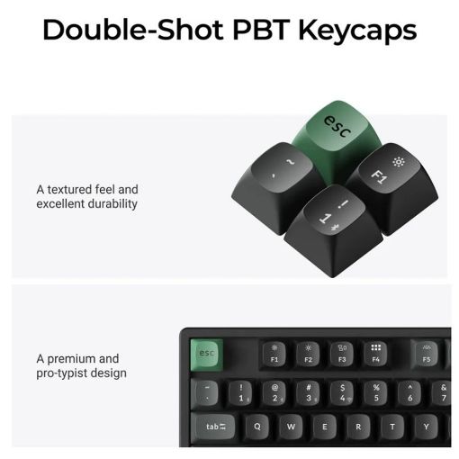 Εικόνα της Πληκτρολόγιο Keychron K8 Ultra 8K Wireless Custom TKL RGB Hot-Swappable Apex Brown Switches (US) Black K8U-J3