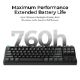 Εικόνα της Πληκτρολόγιο Keychron K8 Ultra 8K Wireless Custom TKL RGB Hot-Swappable Apex Brown Switches (US) Black K8U-J3