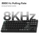 Εικόνα της Πληκτρολόγιο Keychron K8 Ultra 8K Wireless Custom TKL RGB Hot-Swappable Apex Brown Switches (US) Black K8U-J3