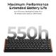 Εικόνα της Πληκτρολόγιο Keychron K3 Ultra 8K Wireless Custom 75% RGB Hot-Swappable Milk POM Red Switches (US) Wood/Black K3U-H1