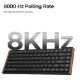 Εικόνα της Πληκτρολόγιο Keychron K3 Ultra 8K Wireless Custom 75% RGB Hot-Swappable Milk POM Red Switches (US) Wood/Black K3U-H1