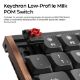 Εικόνα της Πληκτρολόγιο Keychron K3 Ultra 8K Wireless Custom 75% RGB Hot-Swappable Milk POM Brown Switches (US) Wood/Black K3U-H3