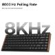 Εικόνα της Πληκτρολόγιο Keychron K3 Ultra 8K Wireless Custom 75% RGB Hot-Swappable Milk POM Brown Switches (US) Wood/Black K3U-H3