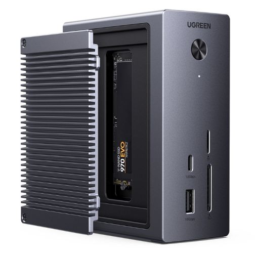 Εικόνα της Docking Station Ugreen 10in1 CM923 USB-C 4K 60Hz Gray CM923