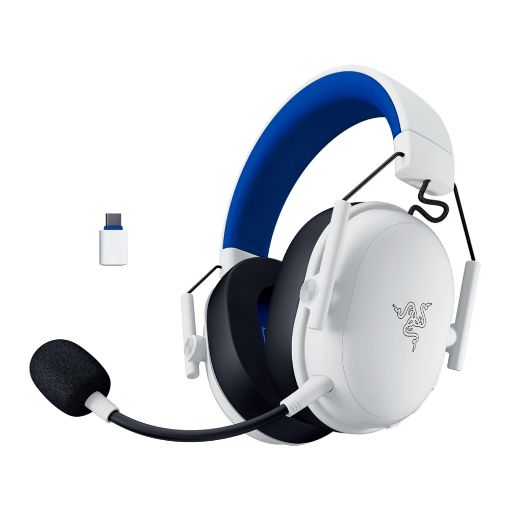 Εικόνα της Headset Razer BlackShark V3 X Hyperspeed for PlayStation Wireless White/Blue RZ04-05420500-R3G1