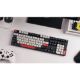 Εικόνα της Πληκτρολόγιο Keychron J5 QMK 1K Wireless Full RGB Hot-Swappable Banana Switches (US) Dark Blue KJ5-H4Z