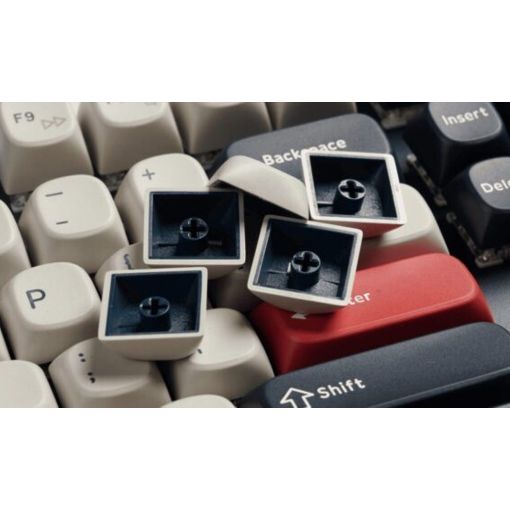 Εικόνα της Πληκτρολόγιο Keychron J5 QMK 1K Wireless Full RGB Hot-Swappable Banana Switches (US) Dark Blue KJ5-H4Z