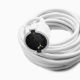 Εικόνα της Καλώδιο Προέκτασης Lamtech 5m White LAM111917