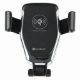Εικόνα της Lamtech Universal Car Smartphone Holder with Qi Wireless Charging 10W Black LAM023862