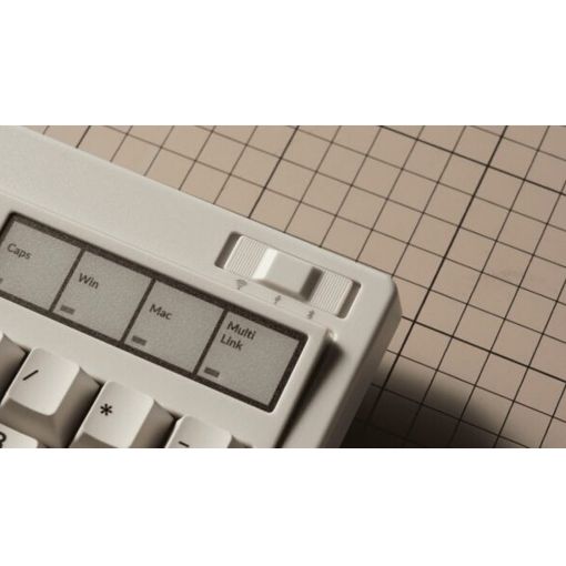 Εικόνα της Πληκτρολόγιο Keychron R6 QMK Wireless Full RGB Hot-Swappable Super Banana Switches (US) Retro R6-M4