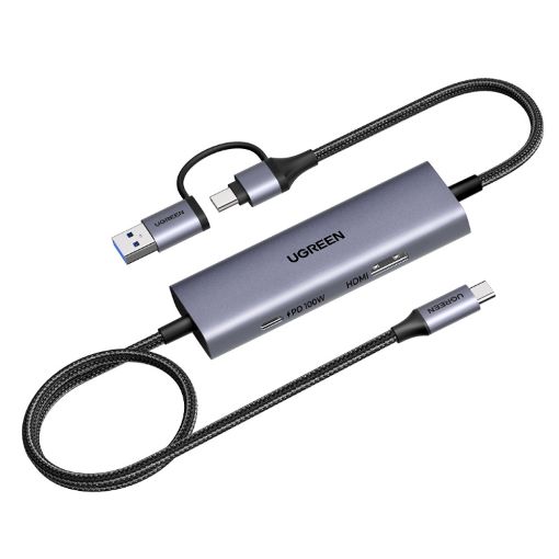 Εικόνα της Video Capture Card Ugreen CM725 USB-C Silver 65856