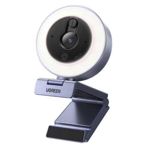 Εικόνα της Web Camera Ugreen CM910 2K USB-A/USB-C with Ring Light Black 65857