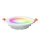 Εικόνα της Χωνευτό Φωτιστικό Σποτ Gledopto Ultra Flat Zigbee RGBWW 350lm 6W White GL-D-013P
