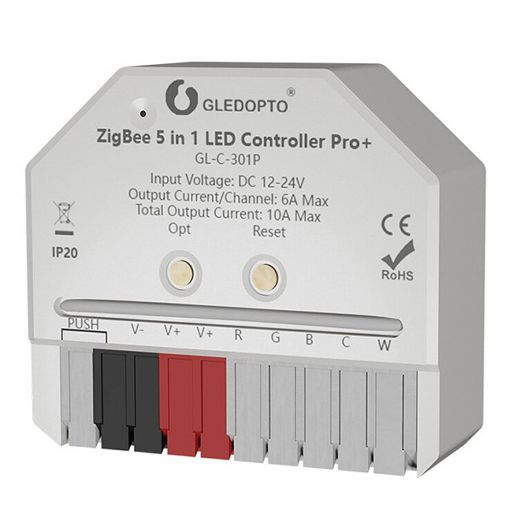 Εικόνα της Gledopto Controller 5in1 Ultra Mini ZigBee Pro+ GL-C-301P