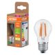 Εικόνα της Λάμπα LED Osram E27 P45 Ultra Efficient Filament 2700K 470lm 2.2W Warm White