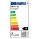 Εικόνα της Λάμπα LED Osram E27 A60 Filament 1000K 45lm 2.5W Red