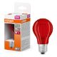 Εικόνα της Λάμπα LED Osram E27 A60 Filament 1000K 45lm 2.5W Red