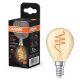 Εικόνα της Λάμπα LED Osram E14 P45 Filament Gold 2200K 470lm 4.9W Extra Warm White