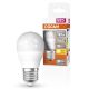 Εικόνα της Λάμπα LED Osram E27 P45 Mat 2700K 470lm 4.9W Warm White