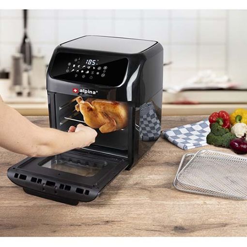 Εικόνα της Φριτέζα Αέρος Alpina 12lt 1800W Black 871125219568