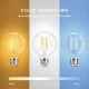 Εικόνα της Λάμπα LED Gledopto Pro E27 G95 Filament 2200-6500K Zigbee 7W Clear GL-B-004P-CLEAR