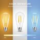 Εικόνα της Λάμπα LED Gledopto Pro E27 Edison ST64 Filament 2200-6500K Zigbee 7W Clear GL-B-002P-CLEAR