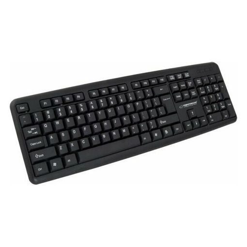 Εικόνα της Πληκτρολόγιο Esperanza Amarillo Full (US) Black EK134