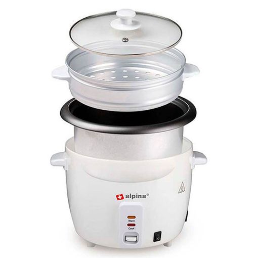 Εικόνα της Rice Cooker Alpina 1.8lt 700W White 871125218112
